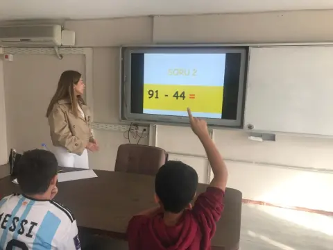 125. Yıl Ortaokulu - Zihinden İşlemler Yarışmamız