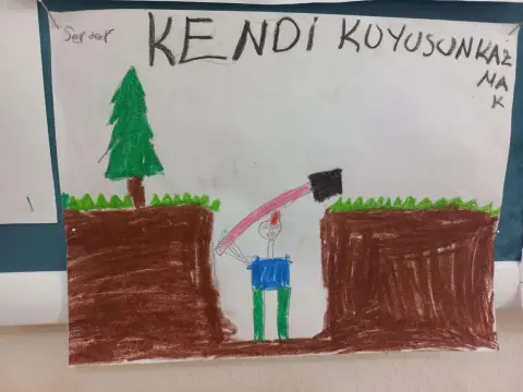 Çakaldere İlkokulu - ATASÖZÜ VE DEYİMLER RESİM SERGİSİ
