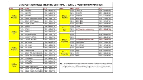 Cihadiye Ortaokulu - Albüm