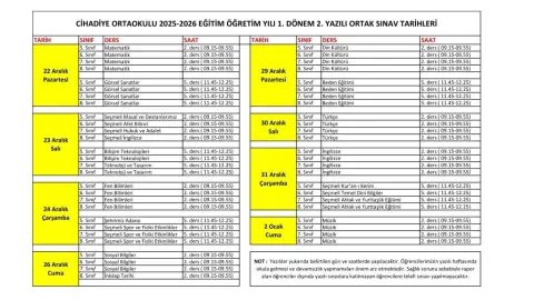 Cihadiye Ortaokulu - Albüm
