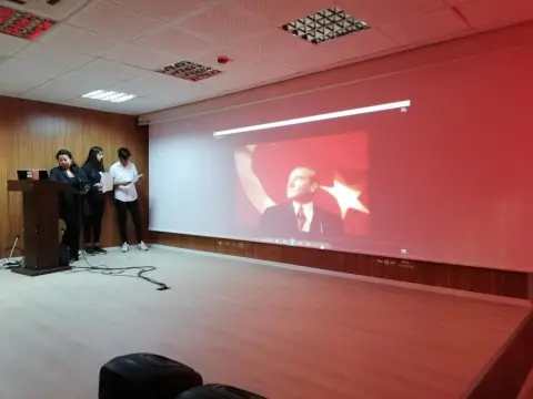 Gülbahçesi Mesleki ve Teknik Anadolu Lisesi - 10 Kasım Gazi Mustafa Kemal Atatürkü Anma Programı