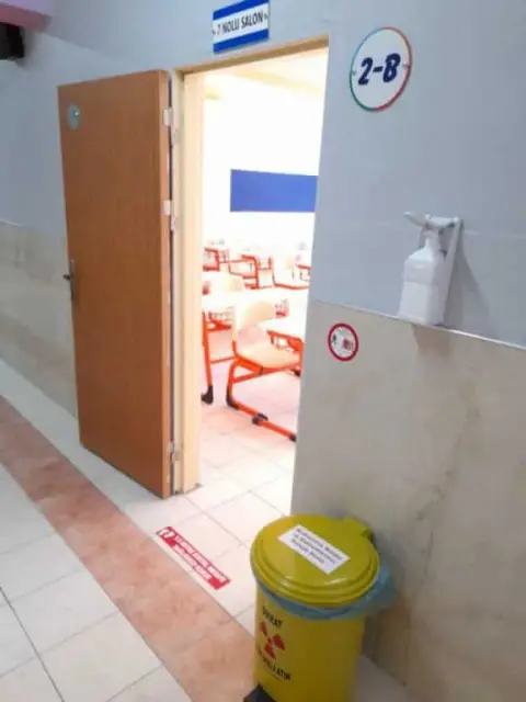 Adana Tabipler Odası İlkokulu - sınıflar
