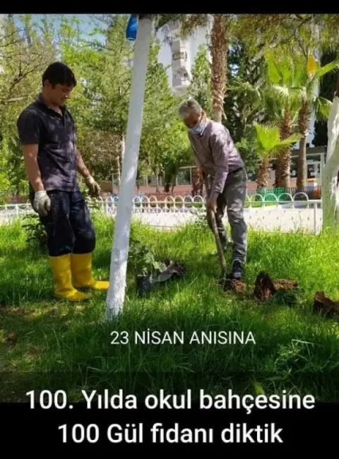 Adana Tabipler Odası İlkokulu - Bahçemiz