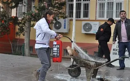 Adasokağı İlkokulu - Deprem-Yangın Tatbikatı