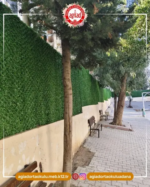 Adana Genç İş İnsanları Derneği Ortaokulu - Okul Yenileme Çalışmalarımız