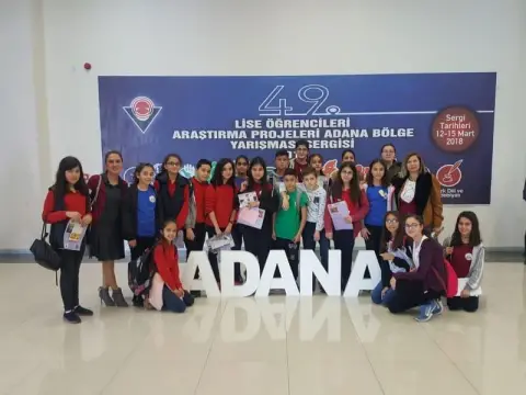 Adana Genç İş İnsanları Derneği Ortaokulu - Proje mart2018