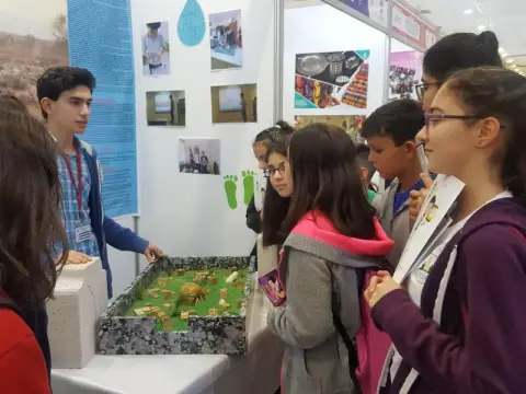 Adana Genç İş İnsanları Derneği Ortaokulu - Proje mart2018
