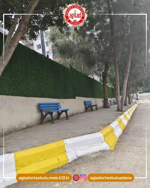 Adana Genç İş İnsanları Derneği Ortaokulu - Okul Yenileme Çalışmalarımız