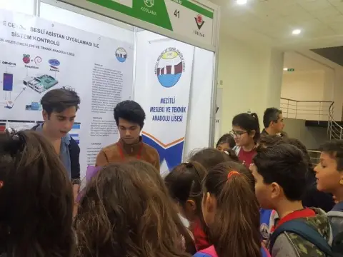 Adana Genç İş İnsanları Derneği Ortaokulu - Proje mart2018