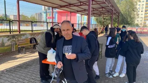 Aliya İzzet Begoviç Ortaokulu - Sıkma-Gözleme Etkinliği