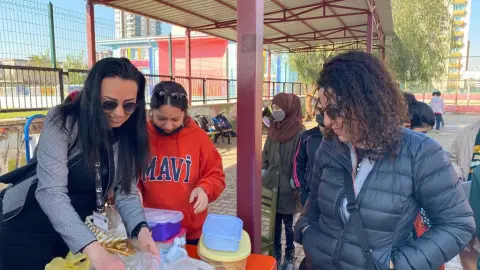 Aliya İzzet Begoviç Ortaokulu - Sıkma-Gözleme Etkinliği
