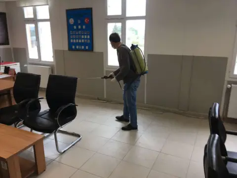 Arif Nihat Asya İlkokulu - VİRÜSLE MÜCADELE