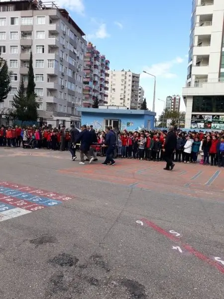 Ayşe Atıl İlkokulu - Sivil Savunma Tatbikatı 2019