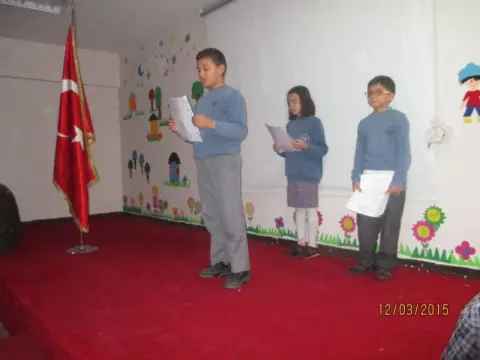 Ayşe Atıl İlkokulu - İstiklal Marşının Kabulü Töreni