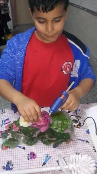 Ayşe Atıl İlkokulu - Atık malzemelerin Dönüşümü semineri