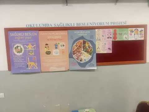 Buhara Ortaokulu - OKULUMDA SAĞLIKLI BESLENİYORUM PROJESİ GIDA OKURYAZARLIĞI