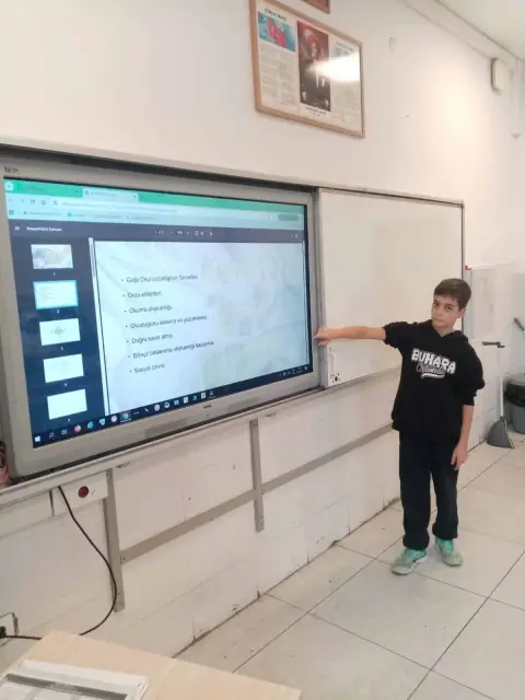 Buhara Ortaokulu - OKULUMDA SAĞLIKLI BESLENİYORUM PROJESİ GIDA OKURYAZARLIĞI