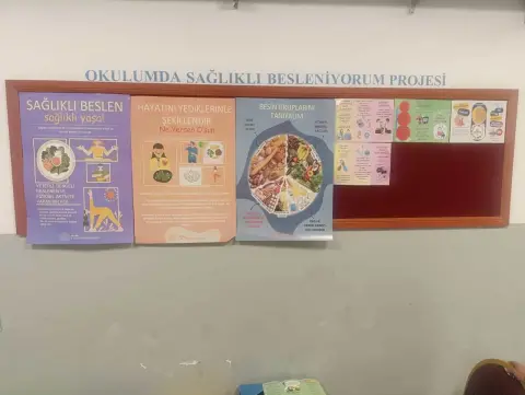Buhara Ortaokulu - OKULUMDA SAĞLIKLI BESLENİYORUM PROJESİ GIDA OKURYAZARLIĞI