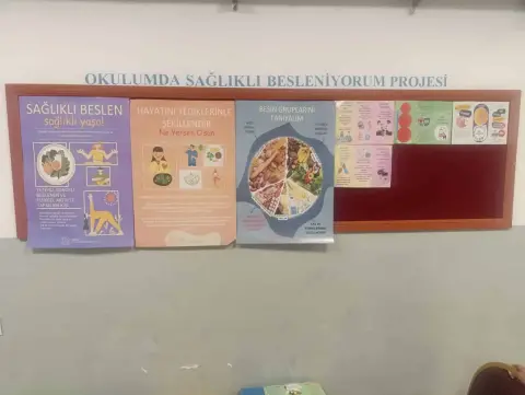 Buhara Ortaokulu - OKULUMDA SAĞLIKLI BESLENİYORUM PROJESİ GIDA OKURYAZARLIĞI