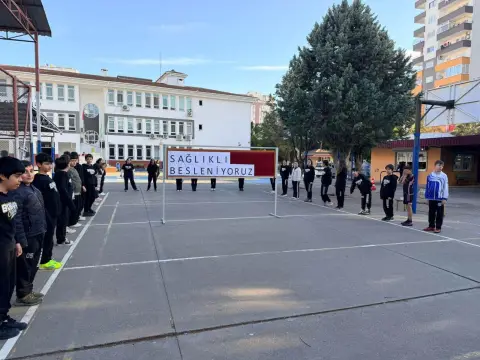 Buhara Ortaokulu - OKULUMDA SAĞLIKLI BESLENİYORUM FİZİKSEL AKTİVİTE