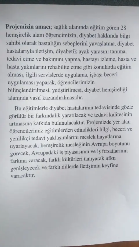 Çağrıbey Mesleki ve Teknik Anadolu Lisesi - proje ispanya 2017