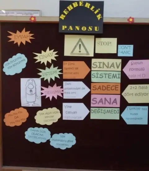 ÇEAŞ Sofulu Ortaokulu - Rehberlik Panosu