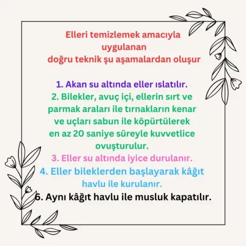 Celalettin Sayhan İlkokulu - El Yıkama ve Kişisel Hijyen