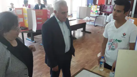 Ceyhan Biliciler Turizm Mesleki ve Teknik Anadolu Lisesi - 2017 Yılı Tübitak 4006 Bilim Fuarı Fotoğrafları