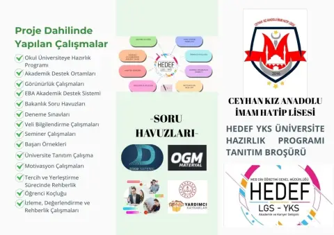 Ceyhan Kız Anadolu İmam Hatip Lisesi - TYT TANITIM BROŞÜRÜ