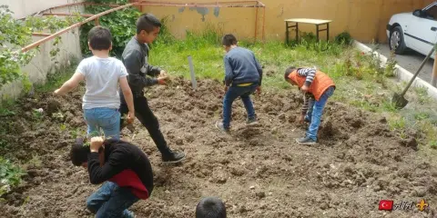 Mehmet Akif Ersoy İlkokulu - Little Farmers in School