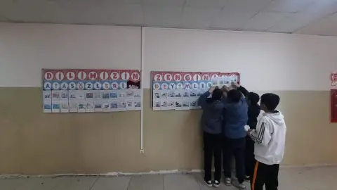 Akşemsettin Ortaokulu - Atasözü ve Deyim Resimleme