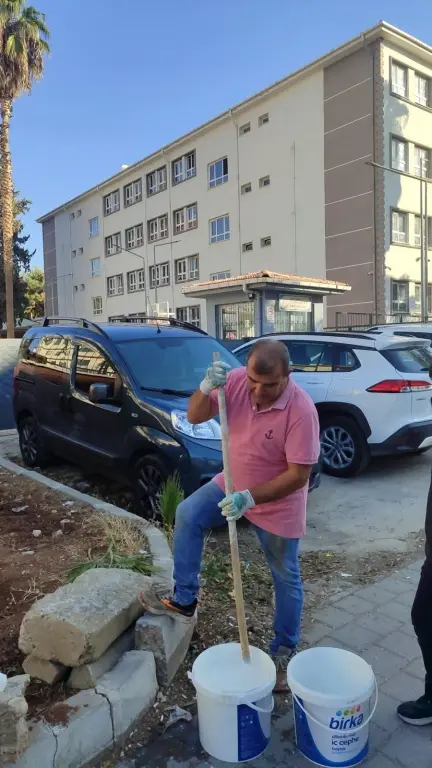 Cumhuriyet Ortaokulu - YEŞİL OKULUM PROJESİ