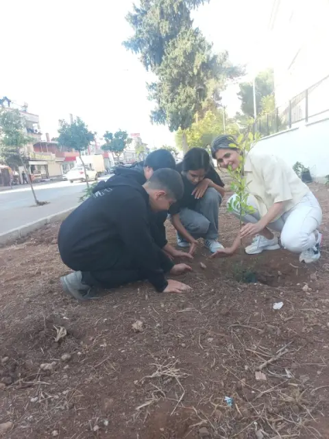 Cumhuriyet Ortaokulu - YEŞİL OKULUM PROJESİ
