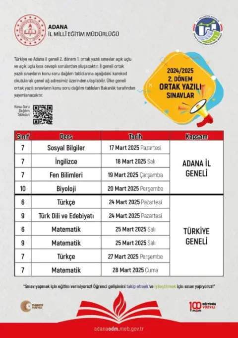 Doruk Şehit Necip Un Ortaokulu - 2024-2025 Eğitim Öğretim Yılı Kareler