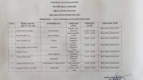 Eğlence Şehitler Ortaokulu - Albüm