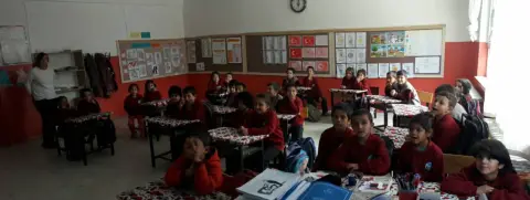 Ali Kuşçu İlkokulu - Büyüklere Saygı Küçüklere Sevgi