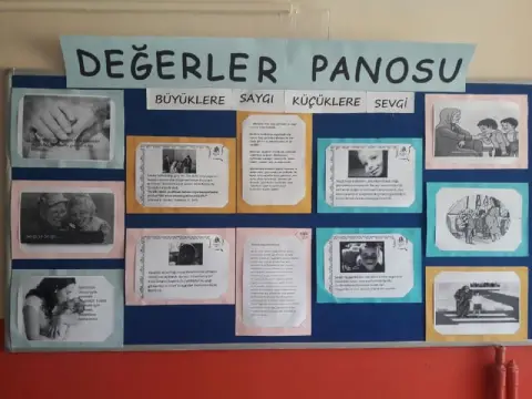Ali Kuşçu İlkokulu - Büyüklere Saygı Küçüklere Sevgi