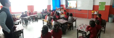 Ali Kuşçu İlkokulu - Büyüklere Saygı Küçüklere Sevgi