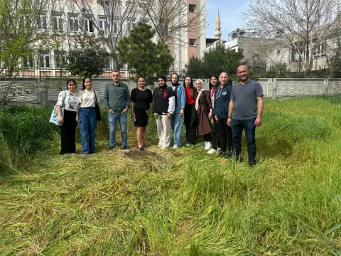 Gülbahçesi Kız Anadolu Lisesi - agaç ekimi
