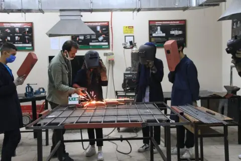 Heydar Aliyev Mesleki ve Teknik Anadolu Lisesi - KAYNAK ATÖLYESİ