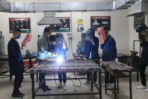 Heydar Aliyev Mesleki ve Teknik Anadolu Lisesi - KAYNAK ATÖLYESİ