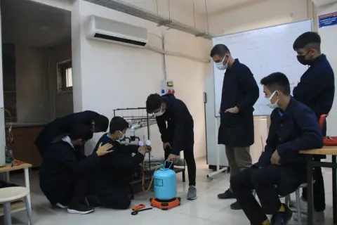 Heydar Aliyev Mesleki ve Teknik Anadolu Lisesi - SOĞUTMA ATÖLYESİ