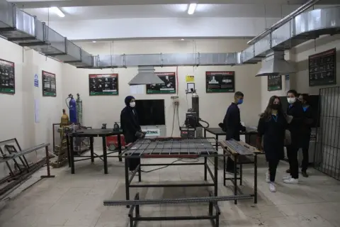 Heydar Aliyev Mesleki ve Teknik Anadolu Lisesi - KAYNAK ATÖLYESİ