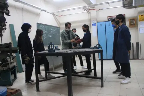 Heydar Aliyev Mesleki ve Teknik Anadolu Lisesi - KAYNAK ATÖLYESİ