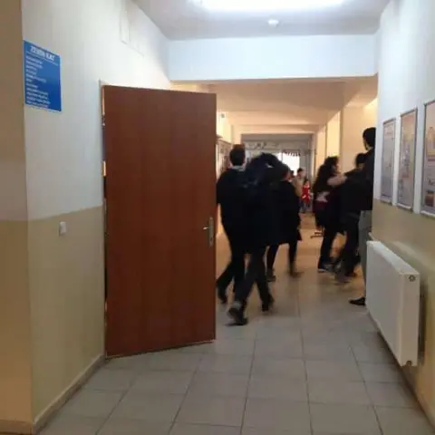 İbn-i Sina Ortaokulu - tatbikat