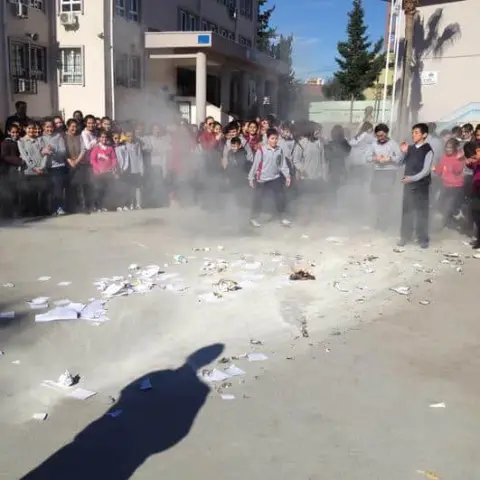 İbn-i Sina Ortaokulu - tatbikat