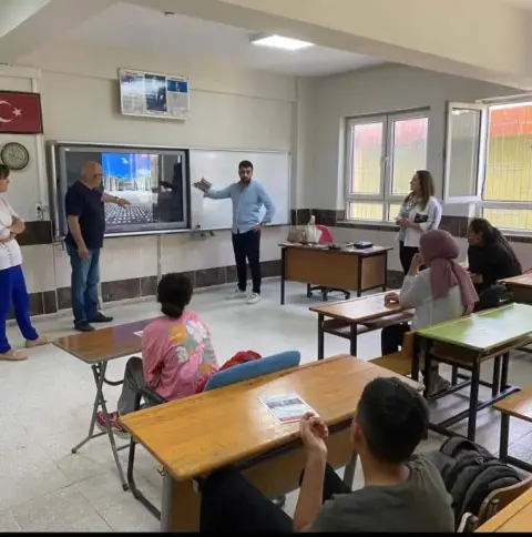İlbeyli-Beyteks Mesleki ve Teknik Anadolu Lisesi - Okul ziyareti