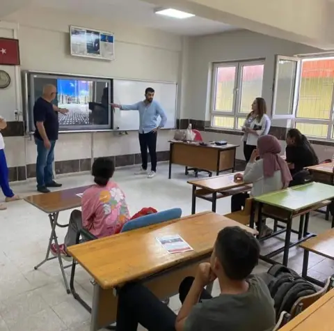 İlbeyli-Beyteks Mesleki ve Teknik Anadolu Lisesi - Okul ziyareti
