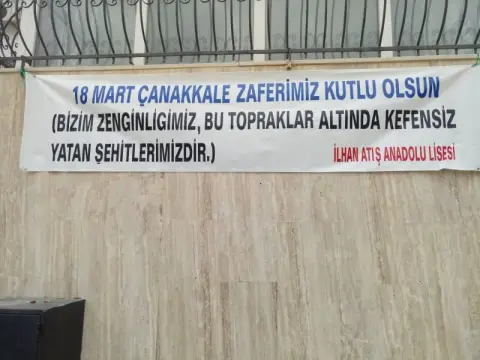 İlhan Atış Anadolu Lisesi - 18mart2017çanakkale