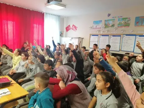 Sevinçli Şehit Mehmet Erdoğan Ortaokulu - kudüsle ilgili konferans